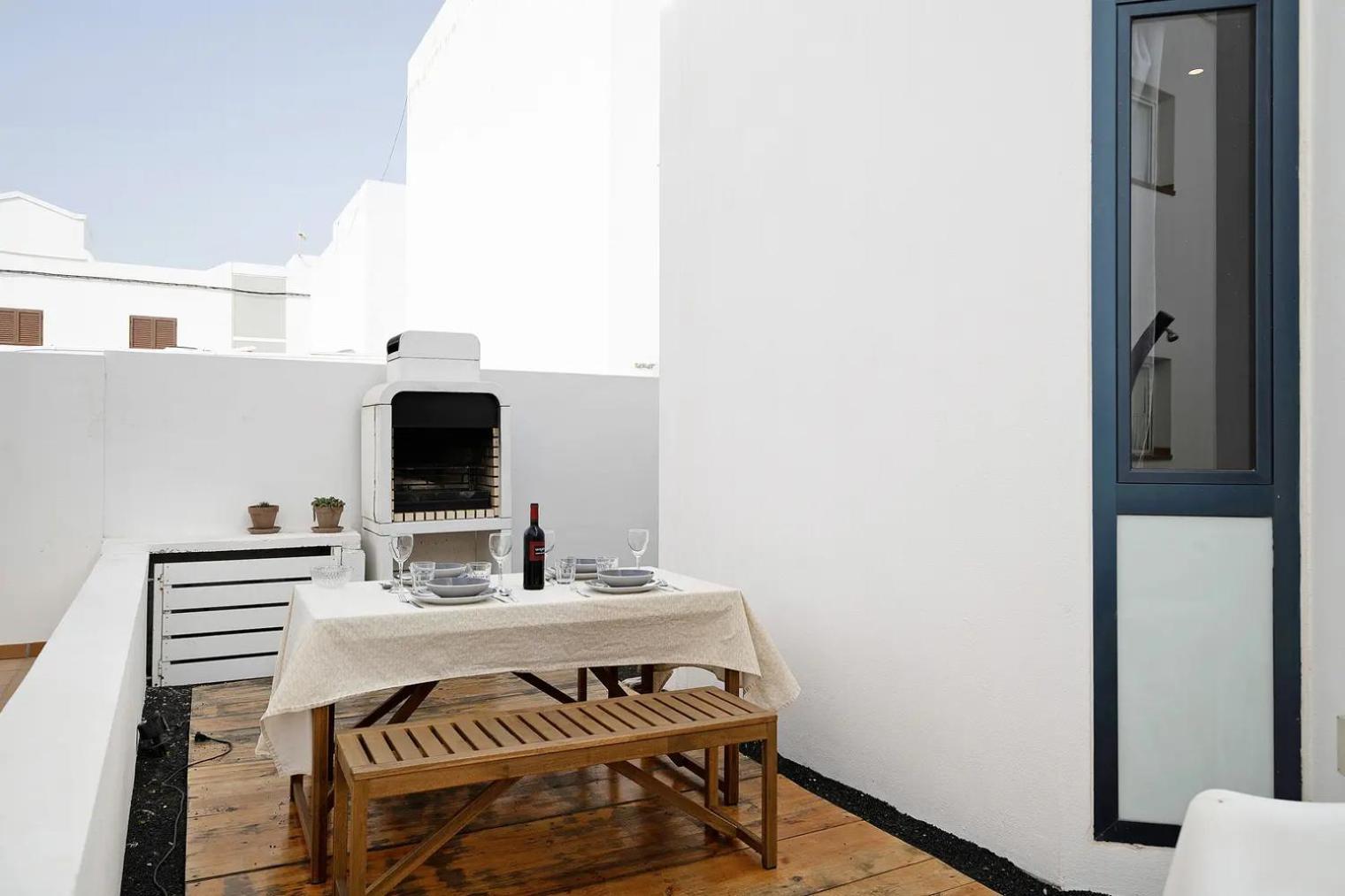 Casa Anclada En Arrieta Apartment Ариета Екстериор снимка